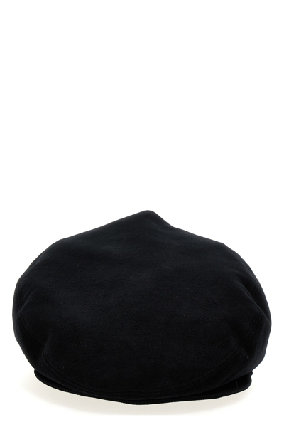 Dolce & Gabbana Velvet Cap Hats Black