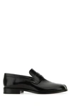 MAISON MARGIELA MAISON MARGIELA MAN BLACK LEATHER TABI LOAFERS