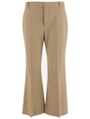 CHLOÉ CHLOÉ CROPPED BOOTCUT trousers