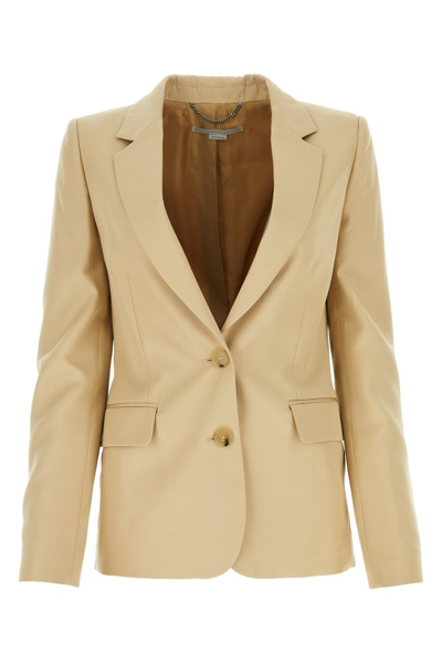 Stella Mccartney Iconic Notched In Beige