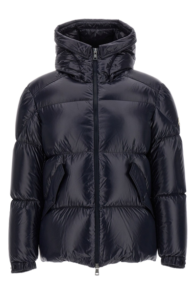 Moncler Baise Quilted Shell Jacket In Blue