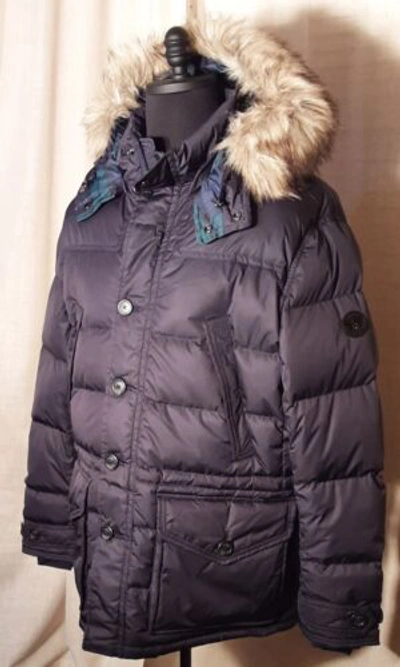 Pre-owned Polo Ralph Lauren Parka Down Jacket In Navy Size Xxl. $598. In Blue