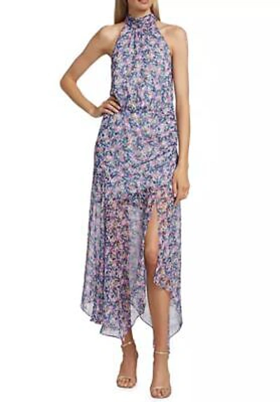 Pre-owned Veronica Beard Women's Multi Leia Silk Floral Midi-dress, 2 In Multicolor