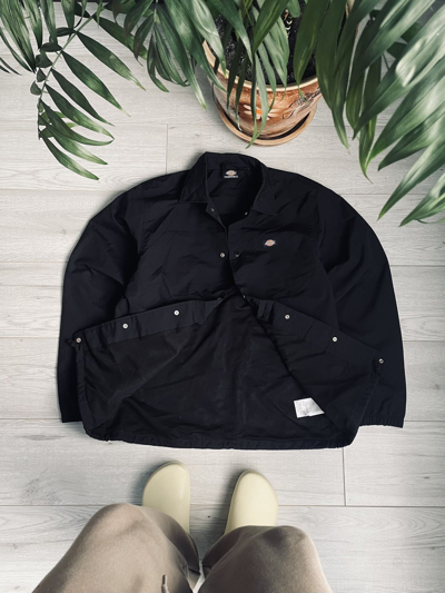 Pre-owned Carhartt X Dickies Vintage Dickies Nylon Coach Jacket Work Wear In Black