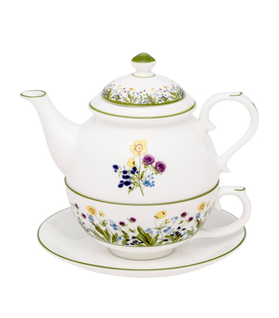 Halcyon Days Highgrove Wildflower Tea For One Set In Multi