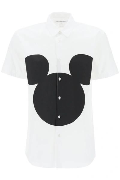 Comme Des Garçons Shirt 0 In White,black