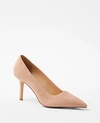 Ann Taylor Mae Suede Pumps In Dominican Sand
