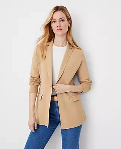 Ann Taylor Tailored Sweater Blazer In Baguette ModeSens