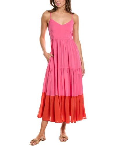 Kate Spade New York Tiered Cover-up Dress In Pink