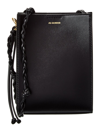 JIL SANDER JIL SANDER TANGLE RINGS SMALL LEATHER CROSSBODY