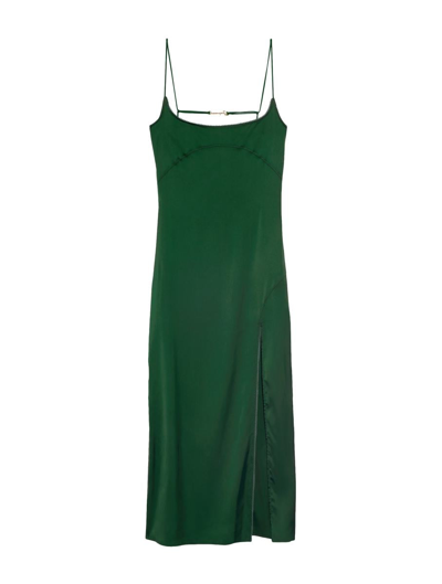 Jacquemus Day Evening Dress In Green