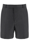 THOM BROWNE THOM BROWNE BUTTON DETAILED TAILORED CUT SHORTS