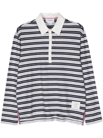 Thom Browne Logo Patch Long In Multi