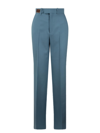 GUCCI GUCCI HIGH WAIST HORSEBIT TROUSERS