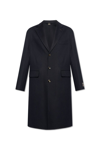 GUCCI GUCCI WEB DETAILED FELTED COAT
