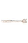 GUCCI GUCCI EMBELLISHED SQUARE G HAIR CLIP