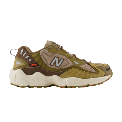 Pre-owned New Balance Aape X 703 'olive' In Green