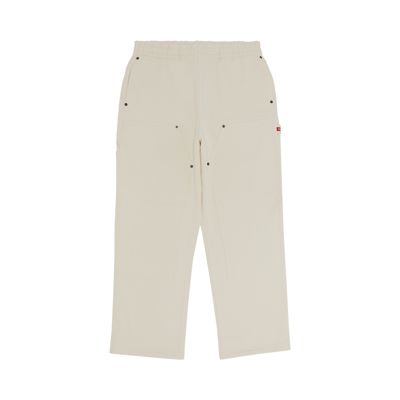 Pre-owned Supreme Double Knee Painter Sweatpant 'natural' In Cream