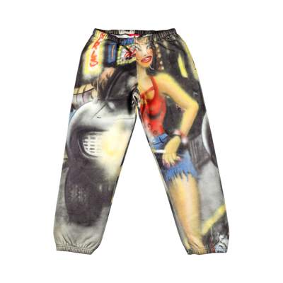 Pre-owned Supreme X Lady Pink  Sweatpant 'multicolor' In Multi-color