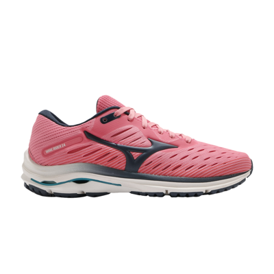Pre-owned Mizuno Wmns Wave Rider 24 'pink Navy'