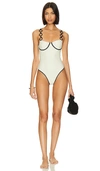 Saudade White Night One Piece In White