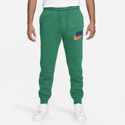 Nike Men's Club Fleece Fleece Jogger Pants In Green