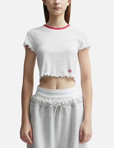 Alexander Wang T T-shirt-m Nd T By Alexander Wang Female In White