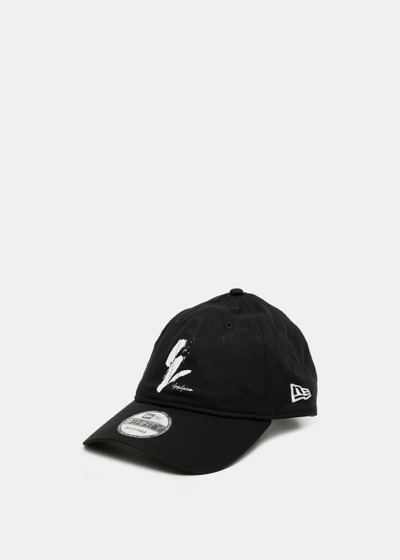 Yohji Yamamoto Logo-print Baseball Cap In Black