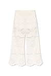 ZIMMERMANN ZIMMERMANN LEXI EMBROIDERED FLARE PANTS