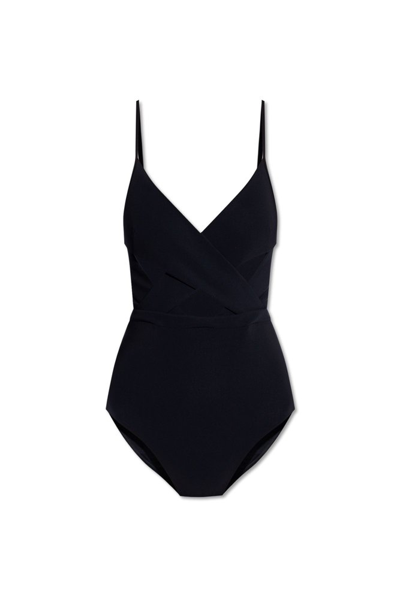 Zimmermann Lexi Cut Out One Piece Swimsuit In Black