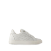 Zadig & Voltaire Zadig&voltaire Womens Blanc La Flash Perforated Leather Low-top Trainers In White