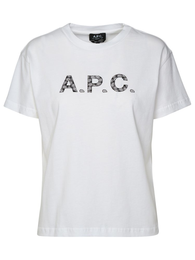 Apc A.p.c. Logo In White