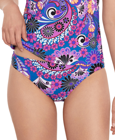 Salt + Cove Juniors' Abstract-print Hipster Bikini Bottoms, Created For Macy's In Multi