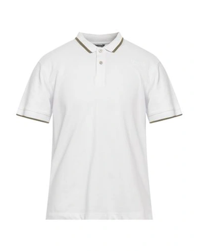 Husky Man Polo Shirt White Size 40 Cotton