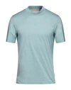 Yes London Man T-shirt Sky Blue Size S Cotton