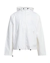 Human Resistance Man Overcoat White Size M Polyester