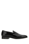 JIMMY CHOO JIMMY CHOO MAN BLACK LEATHER THAME LOAFERS