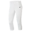 Nike Vapor Select 5 Softball Pants In White/black