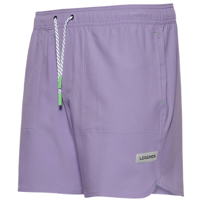 Legends Mens  Saylor Swim Shorts In Purple Haze/purple Haze