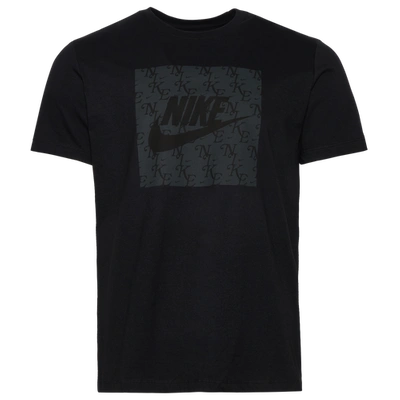 Nike Mens  Monogram T-shirt In Black/black