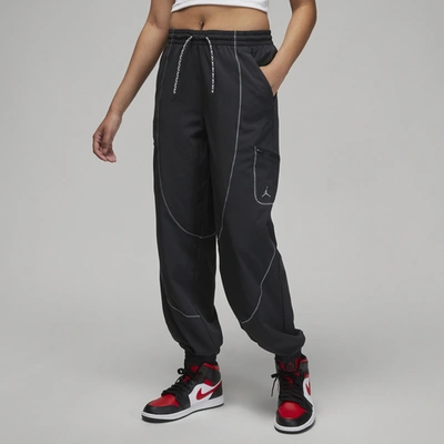 Jordan Womens  Sport Tunnel Pants In Black/black