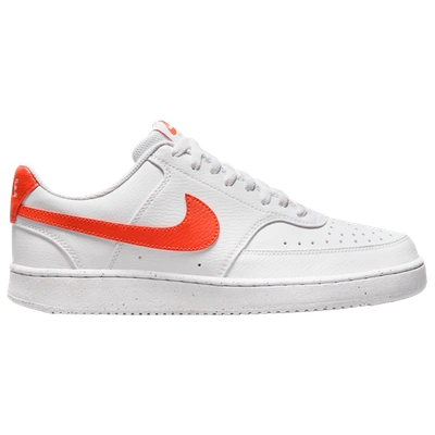 Nike Court Vision Next Nature Sneaker In White/red