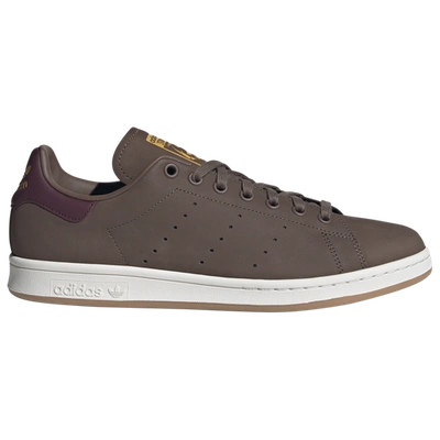 Adidas Originals Mens  Stan Smith In Earth Strata/maroon/preloved Yellow