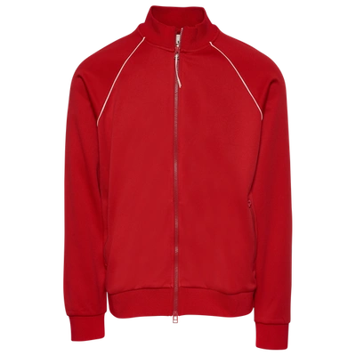Lckr Mens  Track Jacket In Red/red