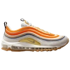 Nike Air Max 97 "father Of Air" Sneakers In White/black/safety Orange
