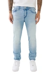 TRUE RELIGION BRAND JEANS ROCCO STACKED SUPER T SKINNY JEANS