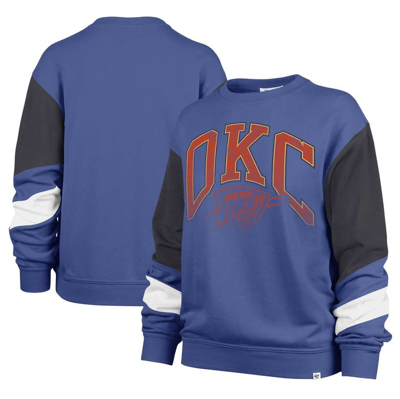 47 ' Blue Oklahoma City Thunder 2023/24 City Edition Nova Crew Sweatshirt