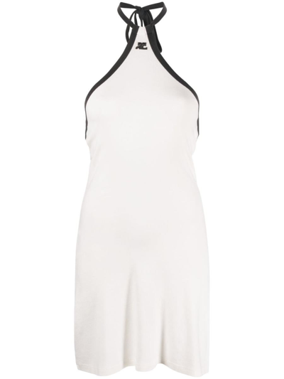 Courrèges Dresses In White