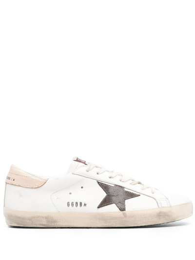 Golden Goose Trainers In White/brown/beige