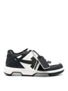Off-white Off White Out Of Office Leather Sneakers In Blanco